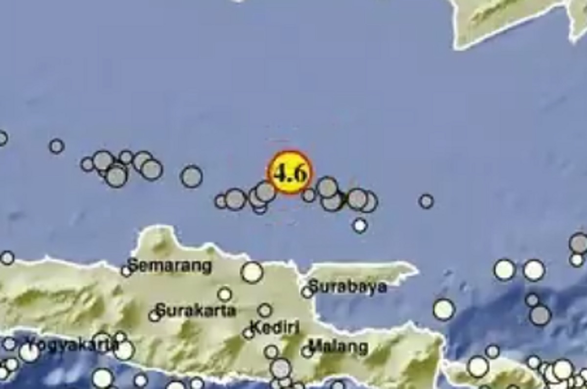 Tuban Jatim Kembali Diguncang Gempa Magnitudo 4,8 Pagi Hari