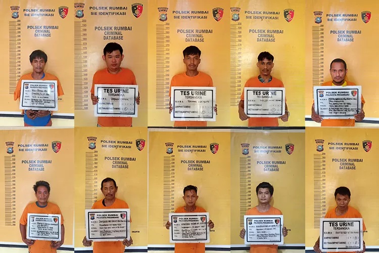 10 Tahanan Polsek Rumbai yang Kabur Sudah Ditangkap Lagi 