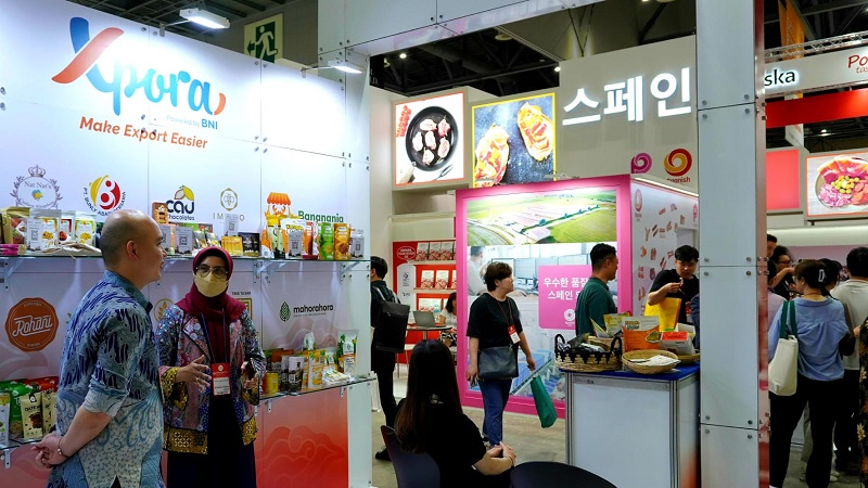 BNI Memberangkatkan 15 UMKM F&B Lokal ke Seoul Food & Hotel (SFH) 2023