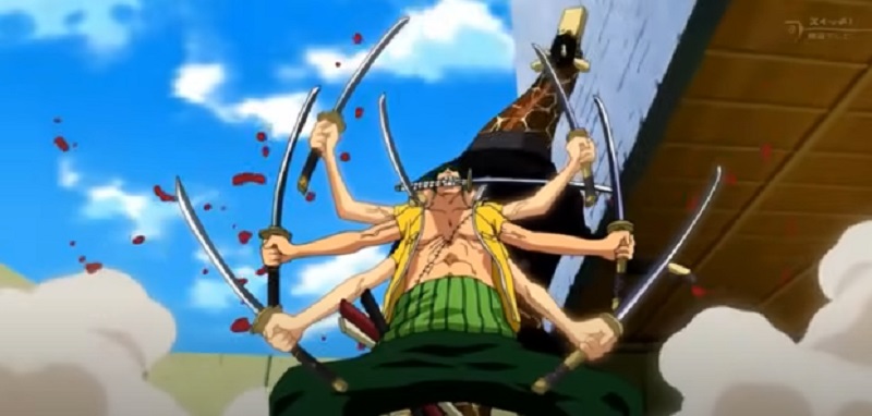 Spoiler One Piece 1071: Duel Sengit Zoro vs Kaku Terjadi 