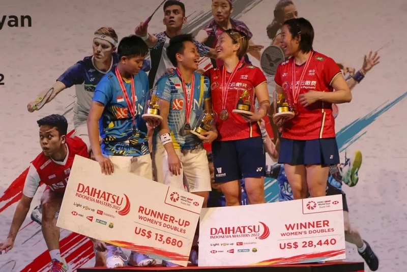 Indonesia Masters: Finis Runner Up, Apriyani/Fadia: Masih Banyak Kekurangan Kami