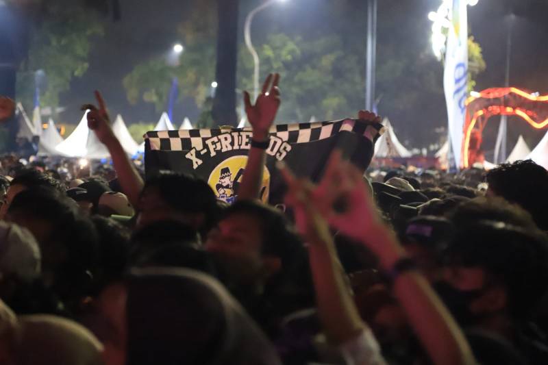 Konser Band Tipe-X di Pekan Raya Kota Tangerang Dihentikan, X-Friend Kecewa!
