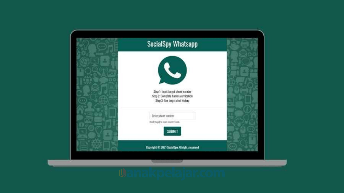Social Spy Whatsapp, Aplikasi Untuk Sadap WhatsApp Yang Hanya Butuh Nomor WA