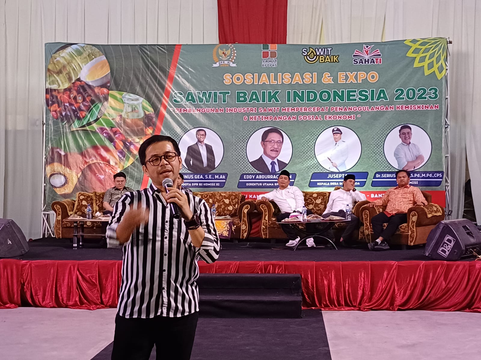 Anggota Komisi XI DPR RI Marinus Gea: Perkebunan Kelapa Sawit di Banten Buka Lapangan Kerja Baru