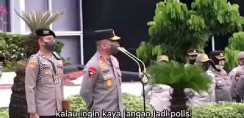 Video Lawas Irjen Teddy Minahasa Viral: Kalau Ingin Kaya Jangan Jadi Polisi