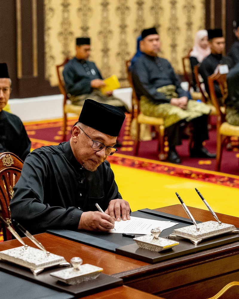 Dilantik Jadi PM Malaysia, Anwar Ibrahim: Amanah Akan Digalas dengan Penuh Tawaduk dan Tanggung Jawab