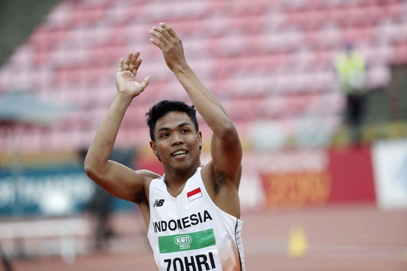 Takut Cedera Makin Parah, Zohri Terpaksa Mundur di Final Nomor Lari 100 Meter Putra SEA Games 2023