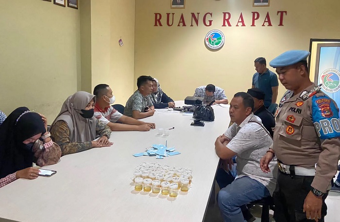Mendadak! 34 Personel Satresnarkoba Polresta Bandar Lampung Jalani Tes Urine, Ini Hasilnya