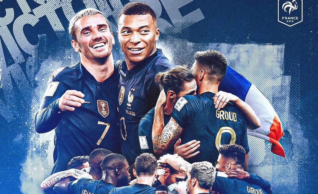 Piala Dunia 2022, Prancis Lumat Australia 4-1