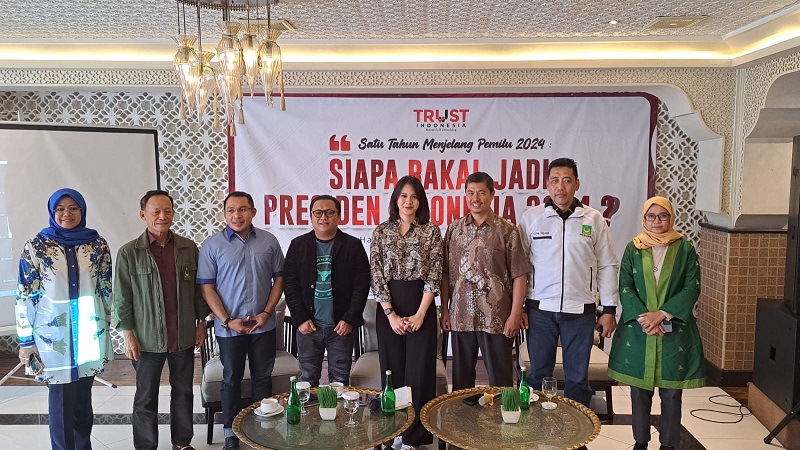Survei Trust Indonesia: Prabowo-Ganjar Jadi Pilihan Tertinggi, Anies Beri Efek Ekor Jas dan Persepsi Perubahan