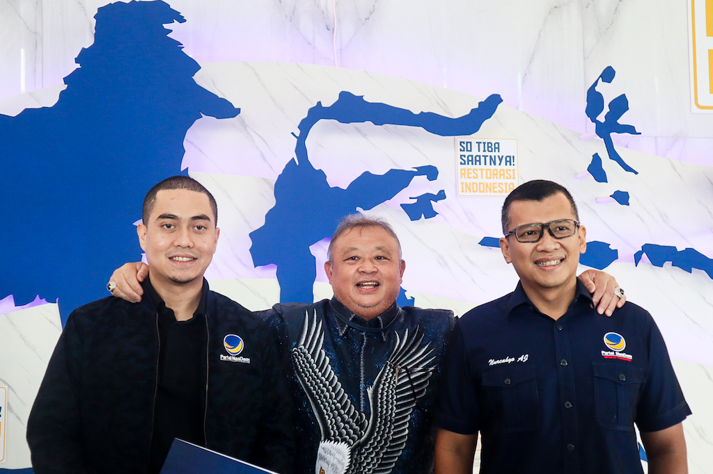 Wibi Andrino Resmi Jadi Ketua DPW NasDem Gantikan Nurcahyo Anggorojati