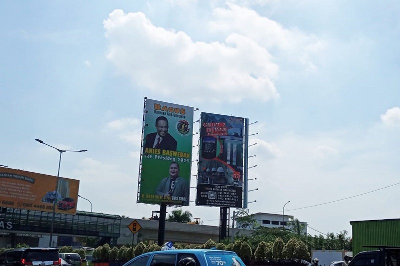 Baliho 'Anies Baswedan For Presiden 2024' Bertebaran di Kota Bekasi, DPC PPP: Itu Aspirasi Masyarakat