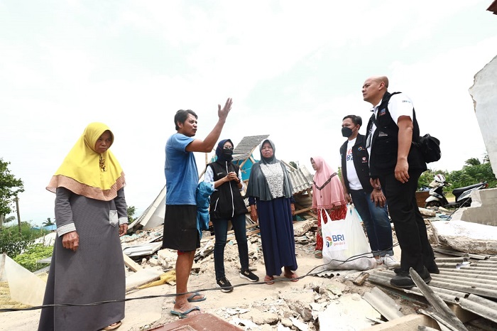 Cepat Tanggap, BRI Salurkan Bantuan Untuk Warga Terdampak Gempa Cianjur 