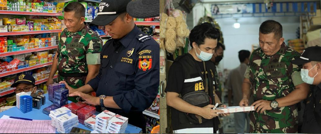 Bea Cukai Laksanakan Pengawasan Rokok dan Miras Ilegal Lewat Operasi Pasar Gabungan