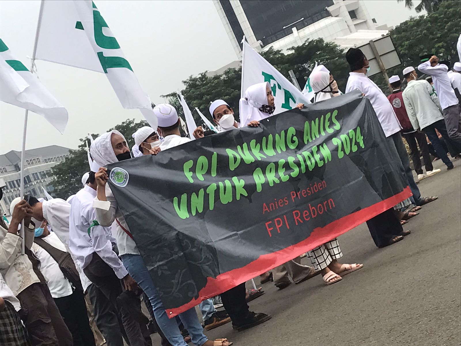 Ada Aksi dan Deklarasi FPI Dukung Anies Baswedan, DPP FPI: Palsu, Gerakan Intelijen