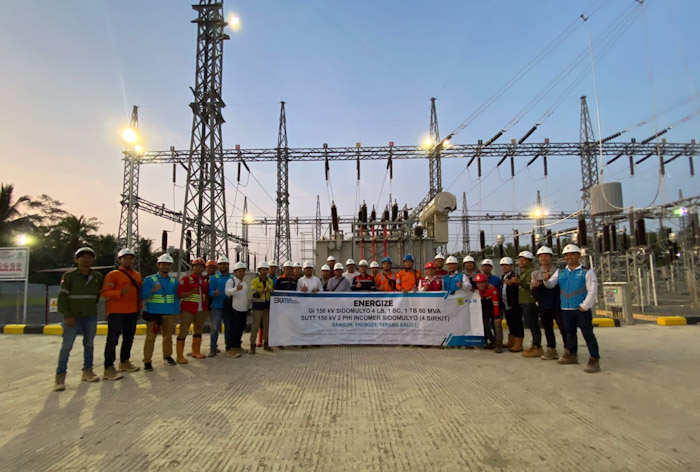 PLN Perkuat Kelistrikan di Lampung Melalui Operasi Gardu Induk 150 kV Sidomulyo