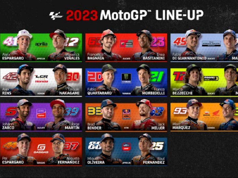 Daftar Pembalap MotoGP 2023, Pol Espargaro Hengkang ke GASGAS dan Marquez Punya Tandem Baru