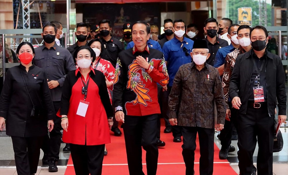 Abdillah Toha Bilang Megawati Remehkan Jokowi di Ultah PDIP