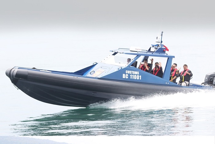 Bea Cukai Launching Dua Kapal Patroli Laut Baru