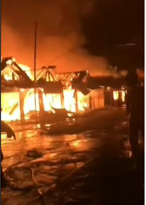 Kebakaran Besar di Pasar Kesamben Blitar, Penyebabnya... 