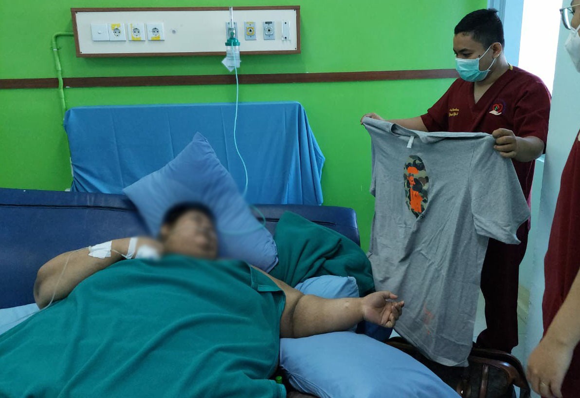 Muhamad Fajri Pria Obesitas Bakal Dirujuk ke RSCM Jakarta