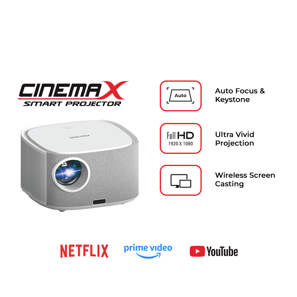 Ini Keunggulan Polytron Cinemax Smart Projector, Serasa Punya Bioskop Sendiri di Rumah