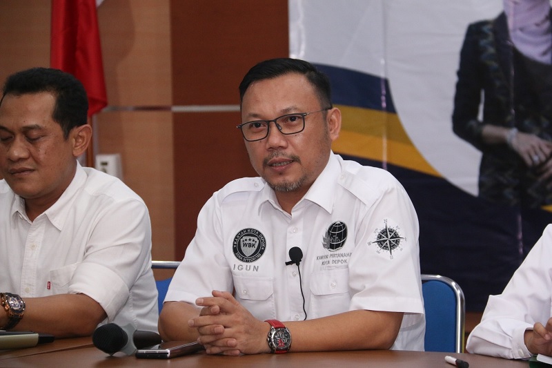 BPN Kota Depok Dorong Aset Pemda Rampung Disertifikasi, Indra Gunawan Targetkan PTSL Tuntas Sebelum 2025