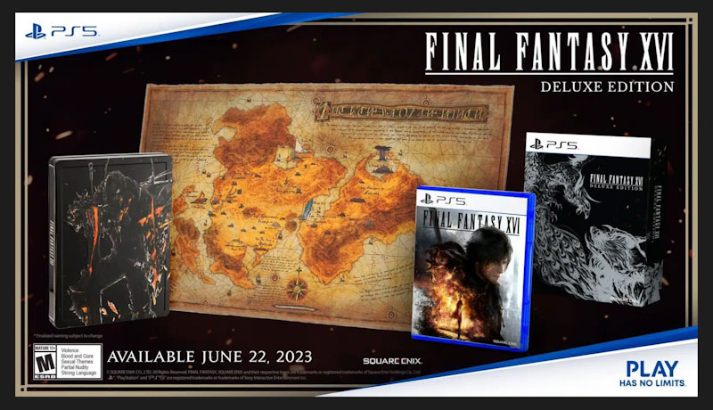Harga Game Final Fantasy XVI Collector’s Edition, Cekibrot