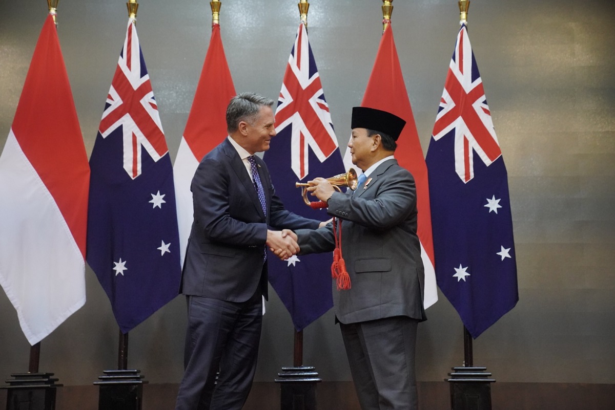 Prabowo Terima Wakil PM Australia, Diberi Selamat atas Keunggulan di Pilpres