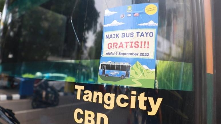 Pengumuman! Mulai Hari Ini Naik Bus Tayo dan Angkutan Si Benteng Pemkot Tangerang Gratis