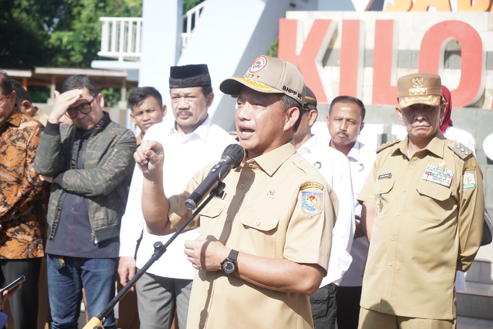 Tiba di Tugu Nol Kilometer, Tito Karnavian Komitmen Tuntaskan Sengketa Perbatasan