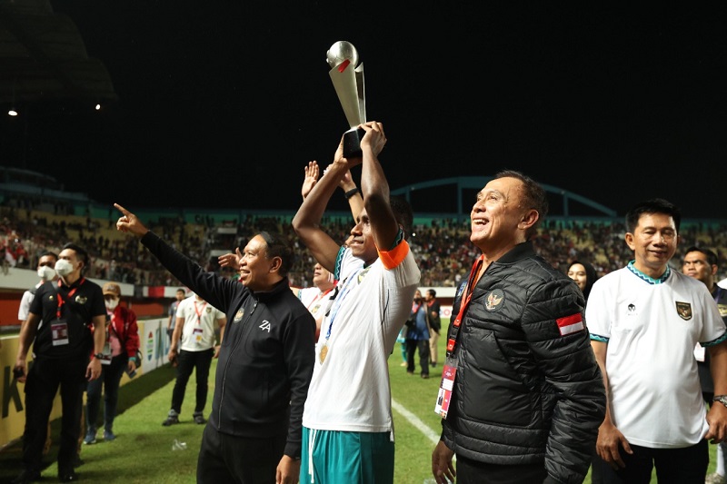 Piala AFF U-16: Jadi Pemain Terbaik, Kapten Timnas Indonesia U-16 Komentar Begini