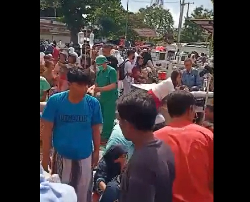 Update Gempa Cianjur 5,6 Magnitudo, Suasana Mencekam Para Korban Padati Rumah Sakit