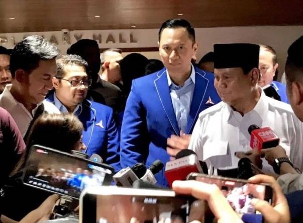 Bergabungnya Partai Demokrat ke Koalisi Indonesia Maju Tidak Memberi Dampak Prabowo Subianto