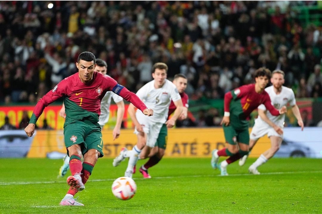 Kualifikasi Euro 2024: Ronaldo Cetak Brace, Portugal Menang Telak 4-0 atas Liechtenstein