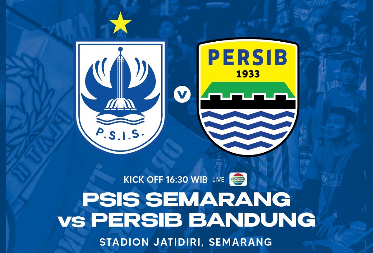 Link Live Streaming BRI Liga 1 2022/2023: PSIS Semarang vs Persib Bandung