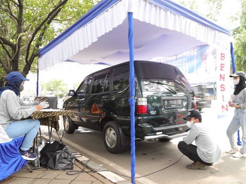 Uji Emisi Gratis di Tangerang Dimulai Hari Ini, Target 2.000 Kendaraan