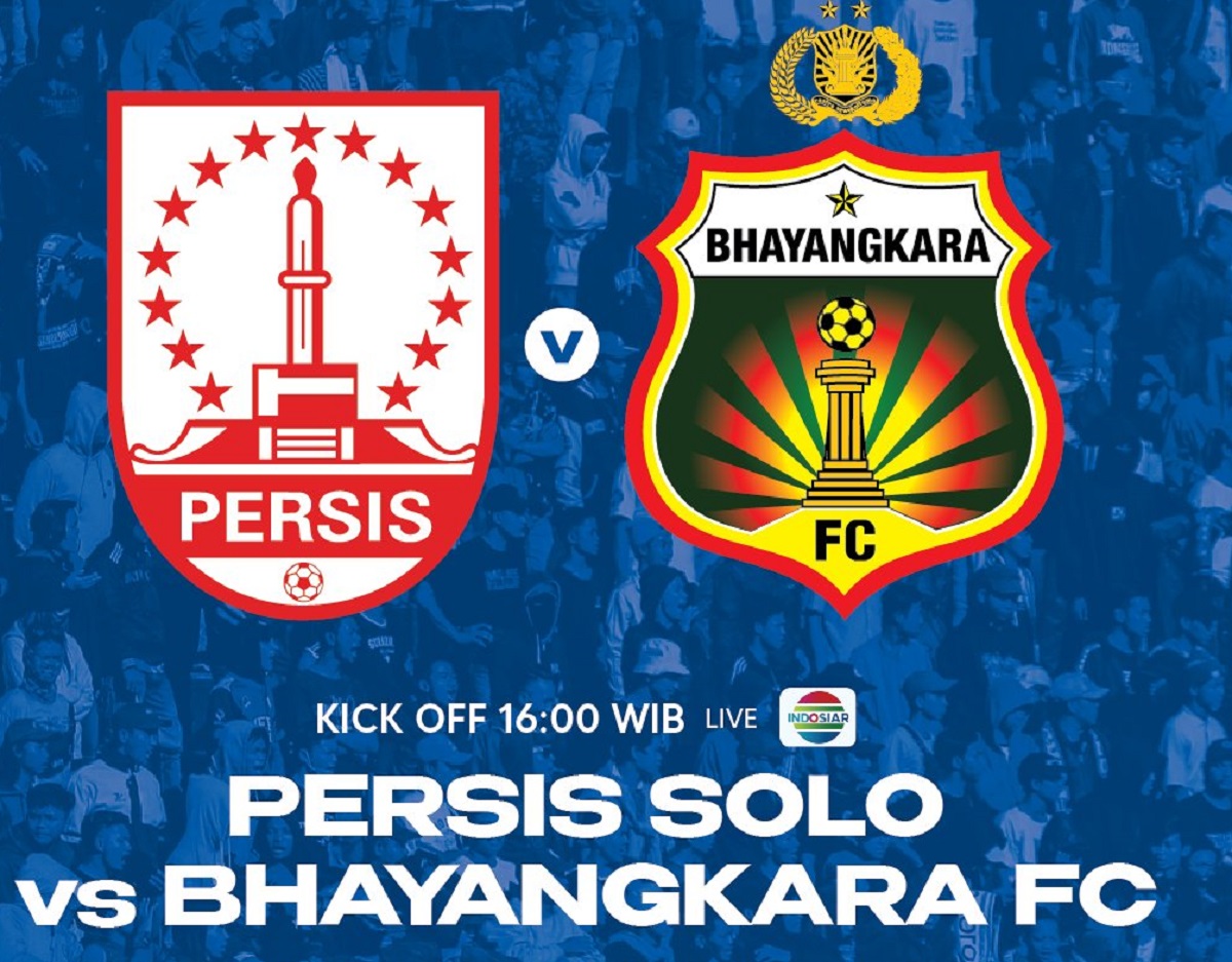 Link Live Streaming BRI Liga 1 2022/2023: Persis Solo vs Bhayangkara FC