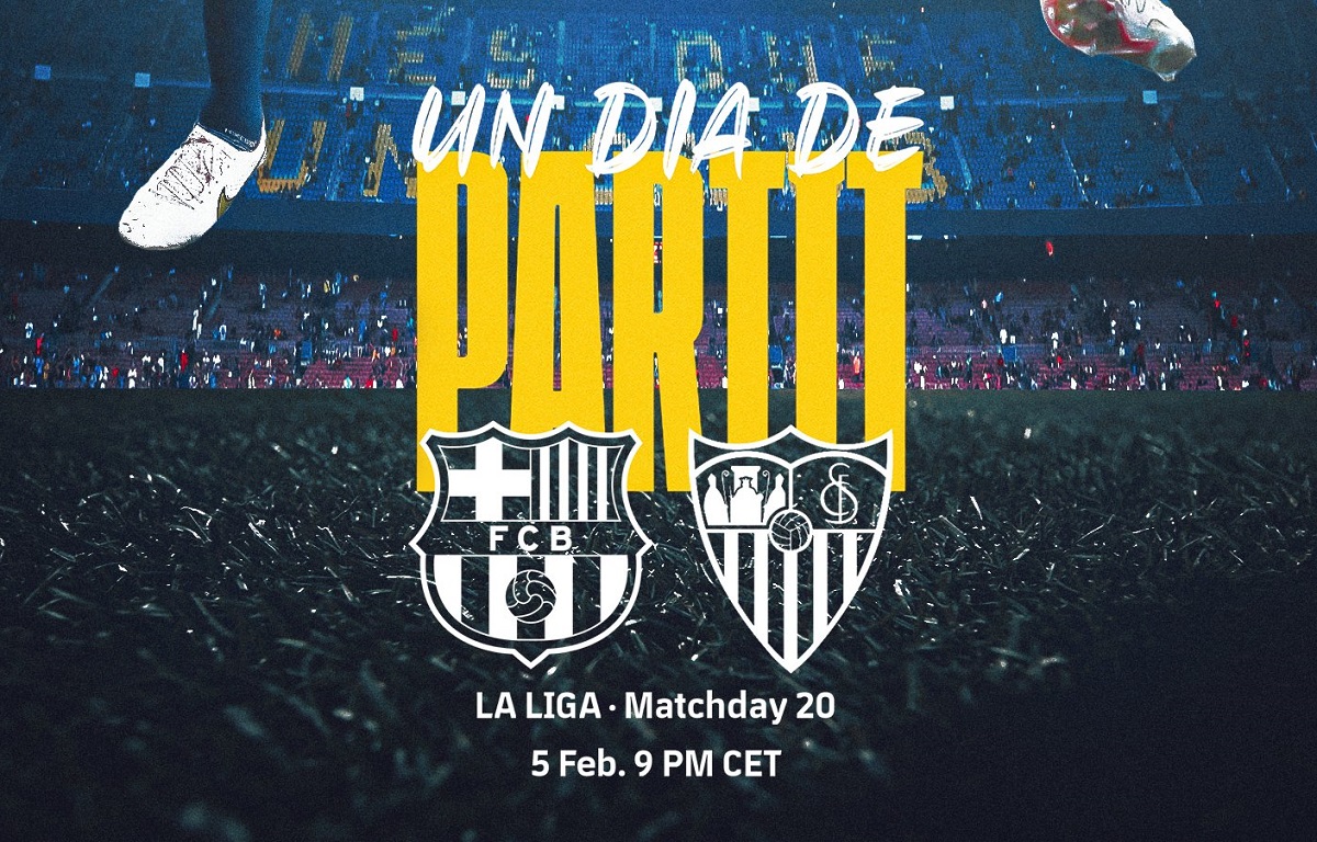 Link Live Streaming LaLiga Spanyol 2022/2023: Barcelona vs Sevilla