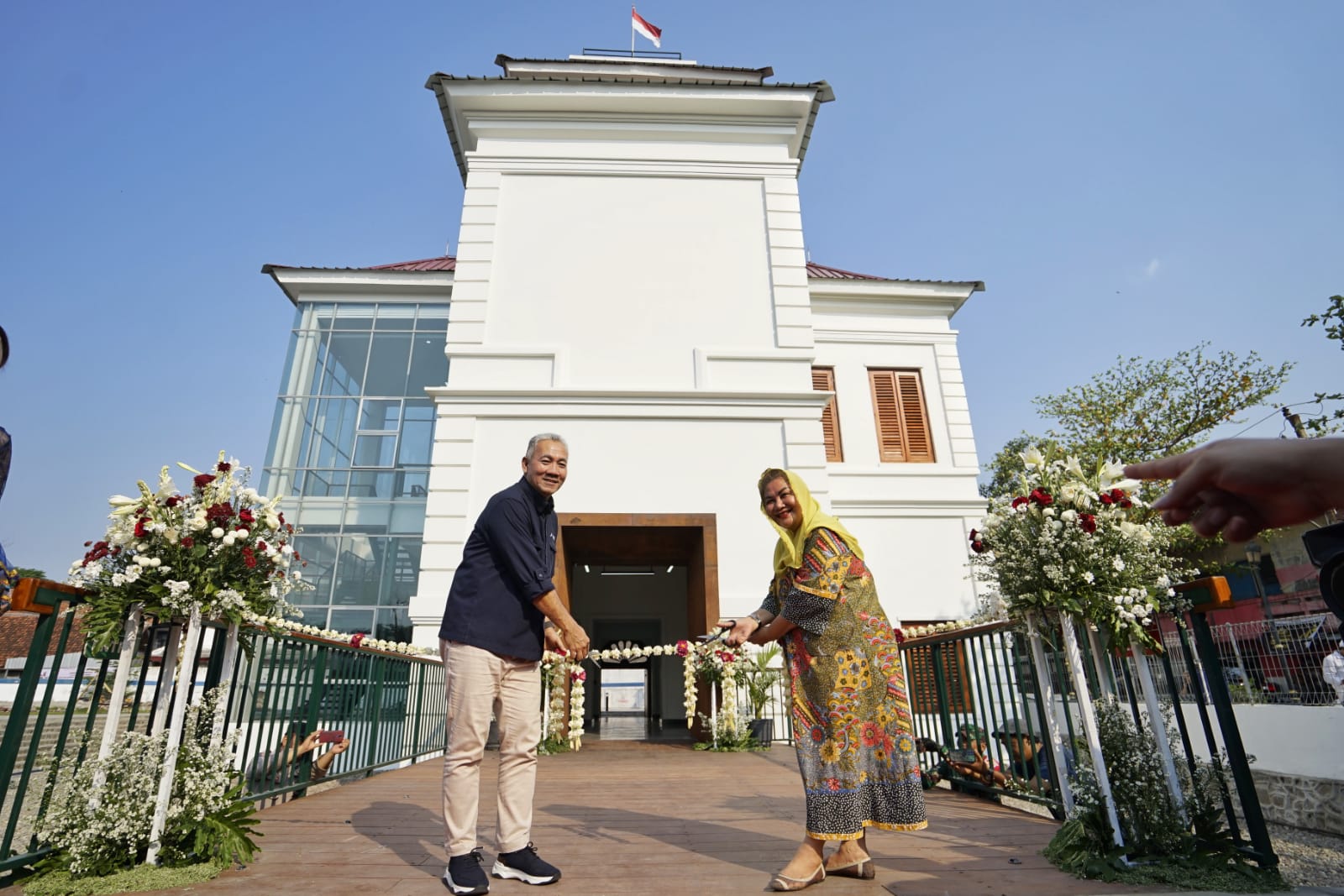 Siap Jadi Destinasi Anyar, Walikota Semarang - PGN Resmikan Pemugaran Heritage Menara Syahbandar Semarang