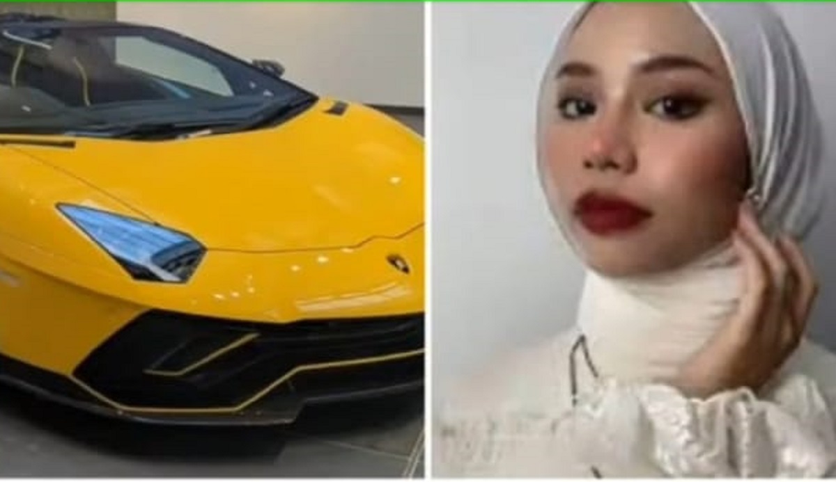 Nadzirah Ridzuan, Mahasiswi UiTM yang Viral Naik Lamborghini ke Kampus Ini Alasannya