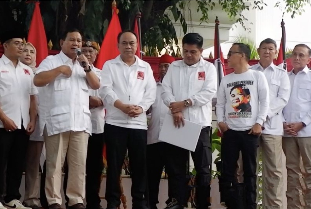 Projo Resmi Deklarasi Dukung Prabowo Capres 2024 dan Diangkat jadi Anggota Kehormatan Pro Jokowi