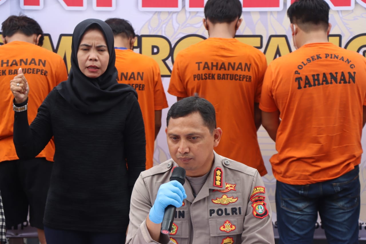 6 Pelaku Curanmor Ditangkap di Tangerang, Beraksi di 42 TKP Mulai Jakarta hingga Tangerang