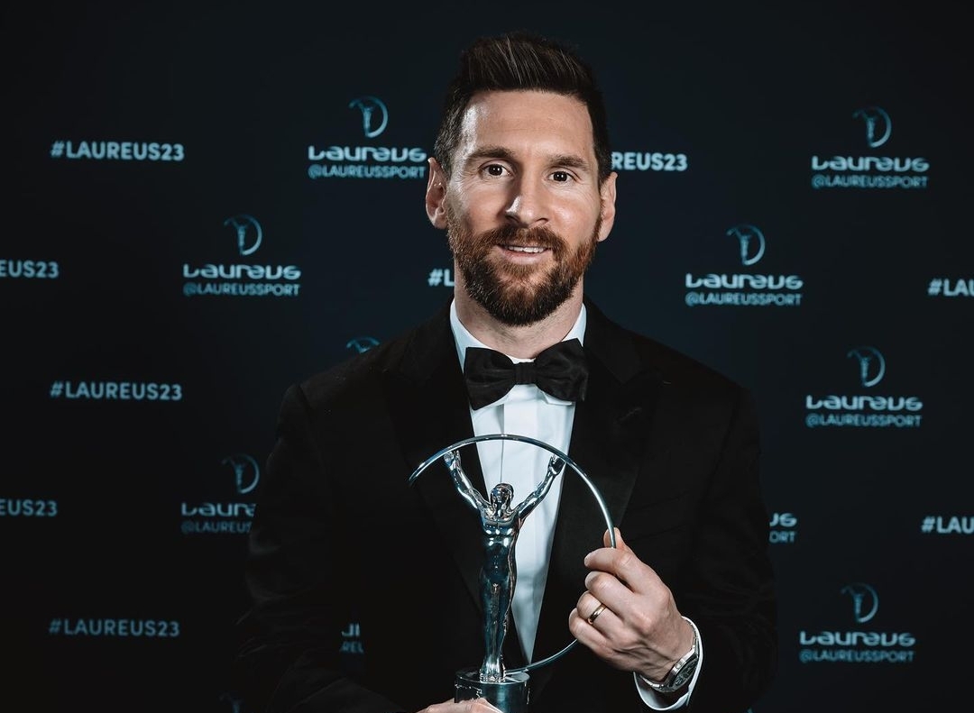 Raih Penghargaan Sportsman of the Year, Messi Ogah Sebut PSG Dalam Pidatonya