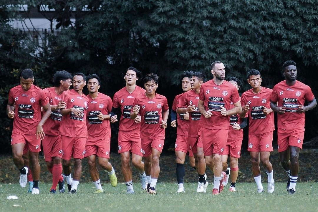 Siap Bertanding, Arema FC Antisipasi Kolaborasi Pemain Muda dan Pemain Senior Persija Jakarta