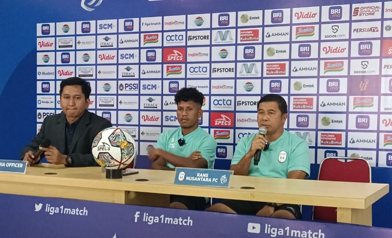 Optimis Raih Poin Penuh Usai Kedatangan Pelatih Baru, Rans Nusantara FC Siap Curi Poin di Kandang Persija