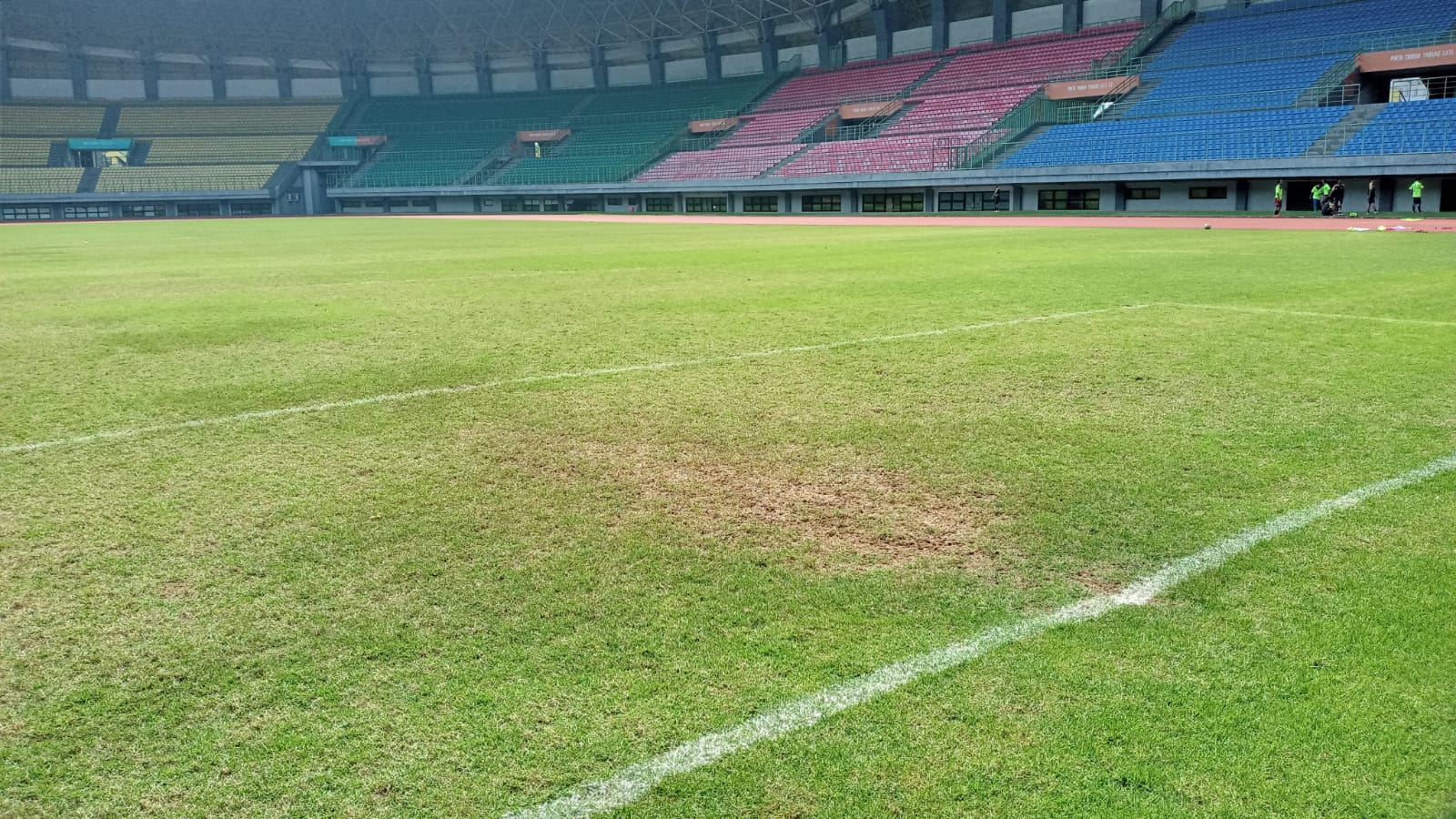 Pengurus Kebut Perbaikan Rumput Stadion Candrabhaga yang Rusak Jelang Laga Liga 1 2022/23 Persija Jakarta