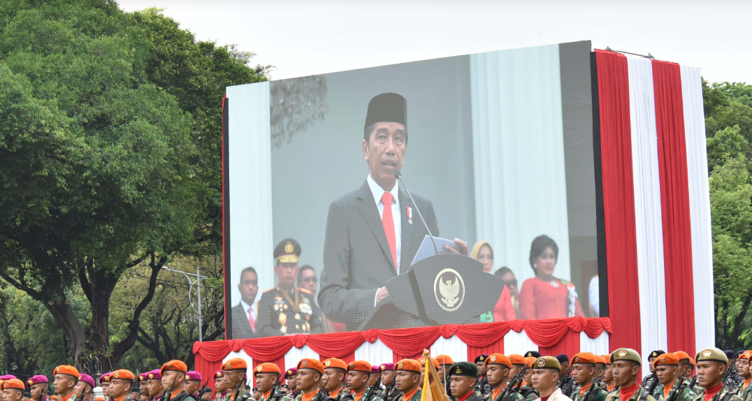 Jokowi Minta TNI-Polri Ikut Sukseskan Agenda Nasional