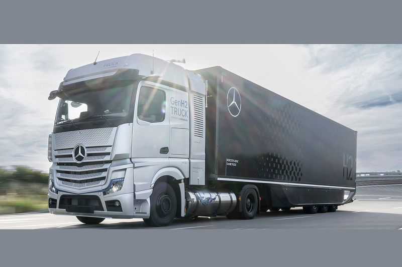 Daimler Kembangkan Truk GenH2 Bertenaga Hidrogen Pertengahan 2024