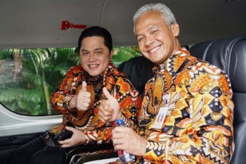 PPP Usulkan Sandiaga Uno dan Erick Thohir Jadi Cawapres Pendamping Ganjar Pranowo
